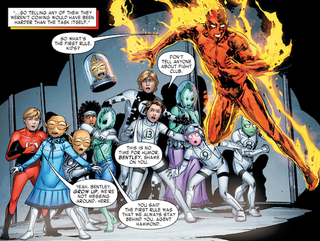 Illustration for article titled Fantastic Four #9, or Orange (Rocky Skin) is the New Black